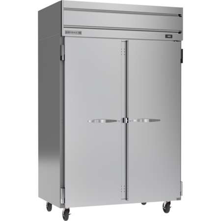 BEVERAGE-AIR Freezer, Reach In, Top Mount, Two Section, (2) Solid Door, 52" HF2HC-1S